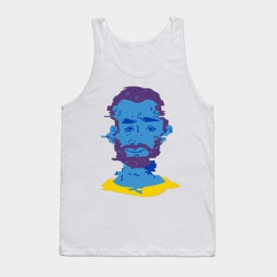 Thomas The blue Face Man Tank Top